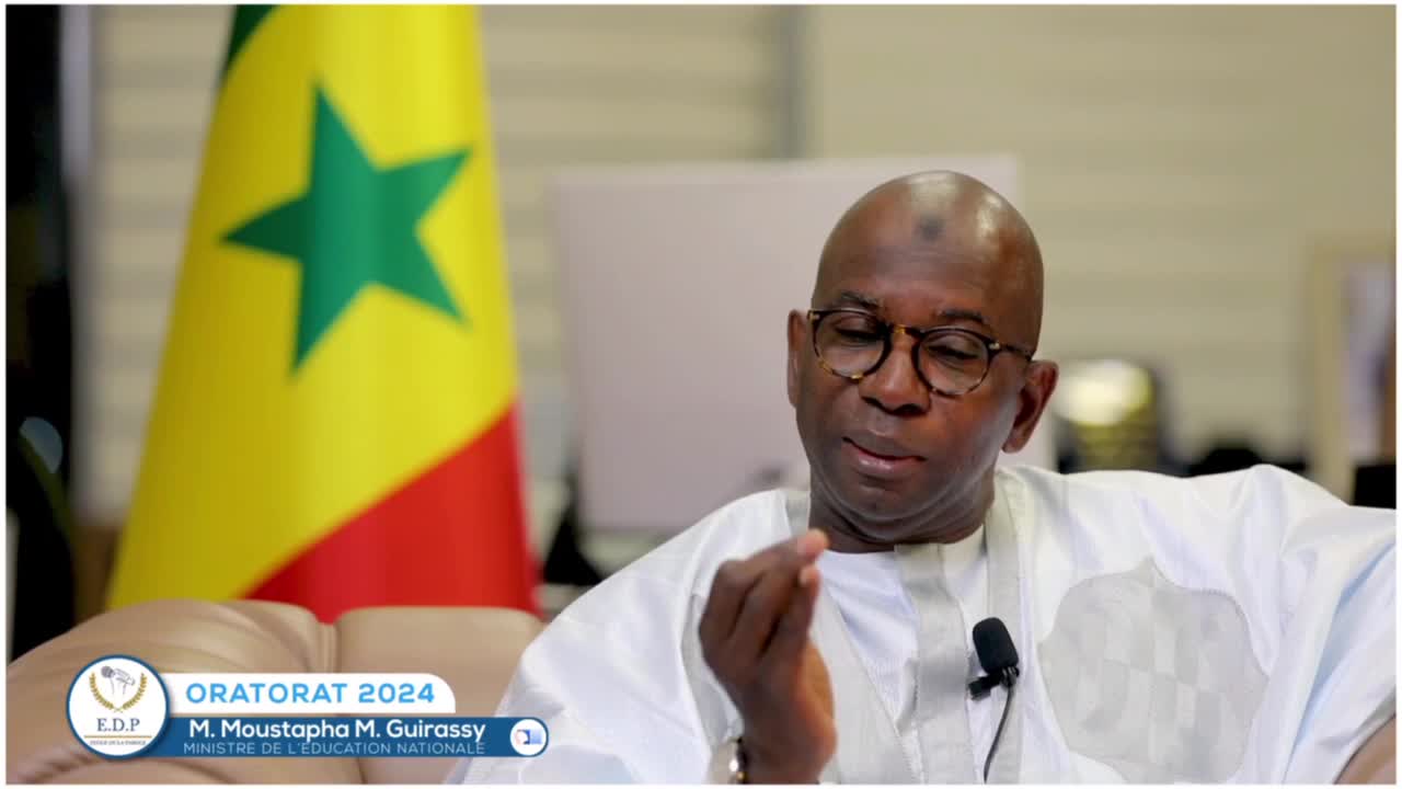ORATORAT 2024 — Ministre de l'Éducation nationale (1)